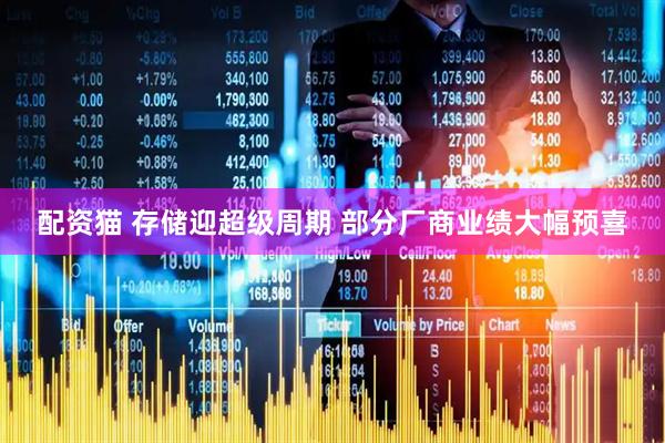 配资猫 存储迎超级周期 部分厂商业绩大幅预喜